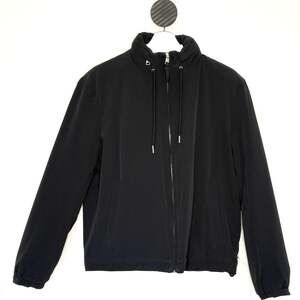 Sandro Hooded Technical Fabric Jacket M